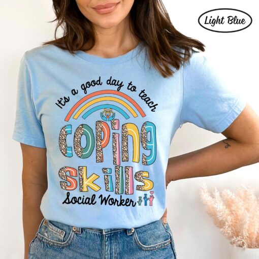 Social Worker Shirt It is A Good Day To Teach Coping Skills Retro Shirt For Social Worker Social Worker Gift UKYY040307 - Image 5